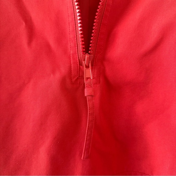 Women’s Vintage Rain Jacket Quarter Zip Hoodie Casual Corner Annex Pink VTG - Picture 7 of 11